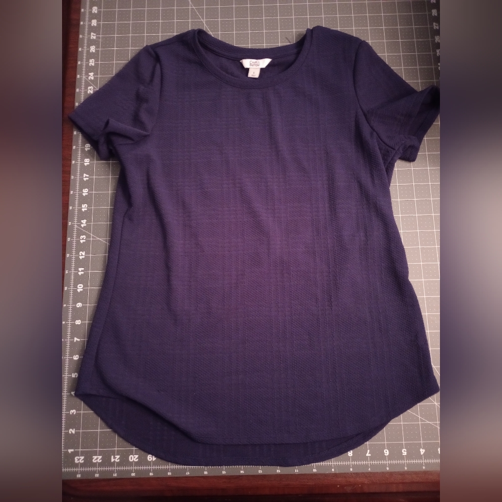 Navy blue office shirt